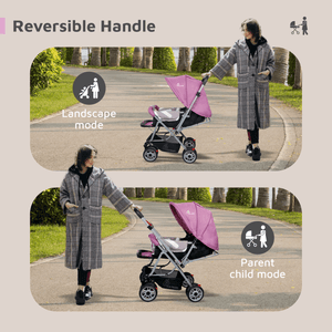 R for Rabbit Lollipop Lite Colorful Baby Stroller - Purple Grey - Baby Stroller & Prams