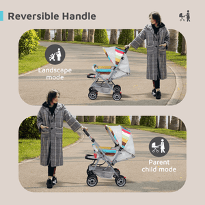 R for Rabbit Lollipop Lite - Rainbow - Baby Stroller & Prams