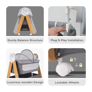 R for Rabbit Lullabies Woodsy - Electric Cradle - CDLBWG02