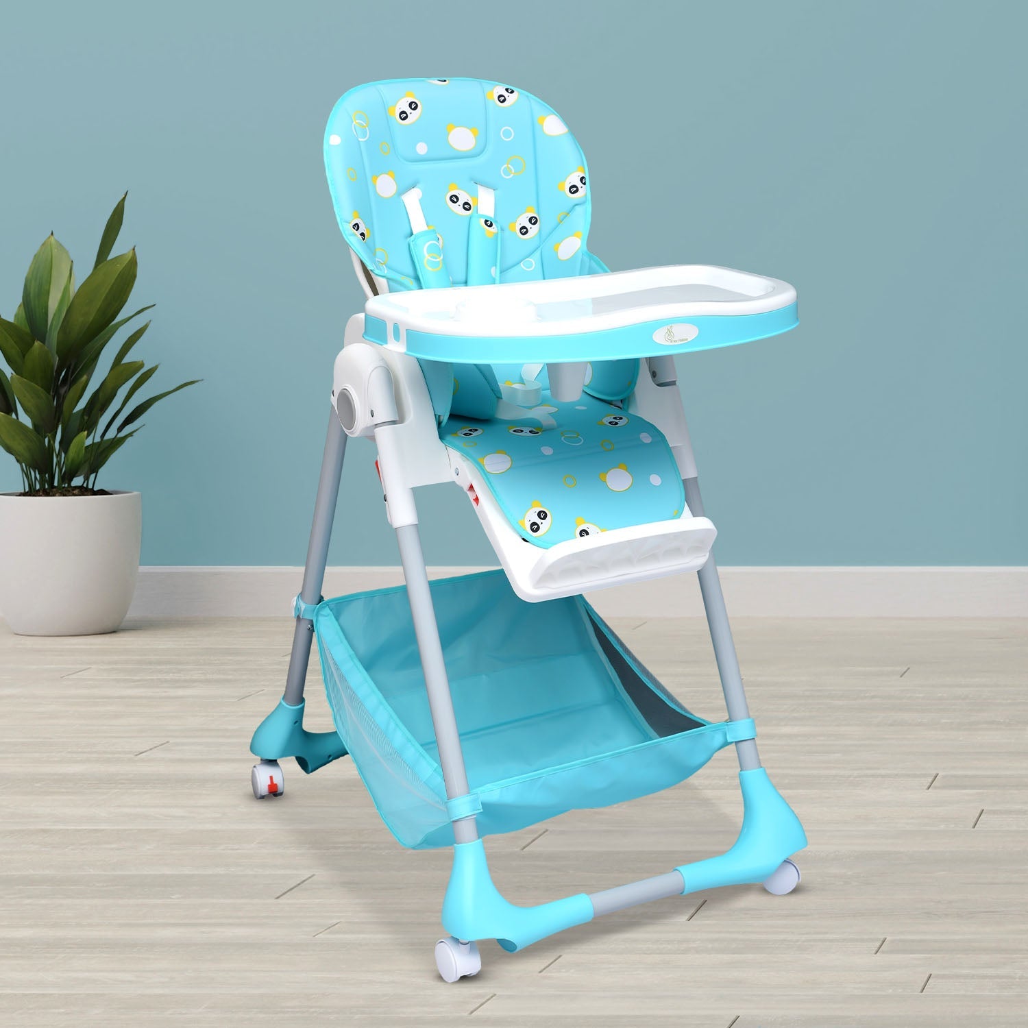 R for Rabbit Marshmallow Baby High Chair - Green - HCMMG01