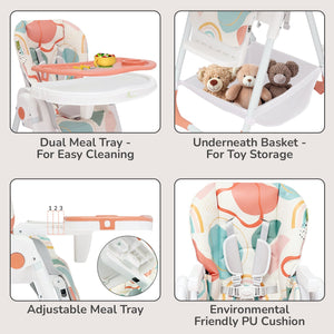 R for Rabbit Marshmallow High chair - HCMMAP3