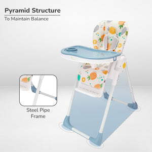 R for Rabbit Marshmallow Lite High chair - Yellow - HCMMLAP3