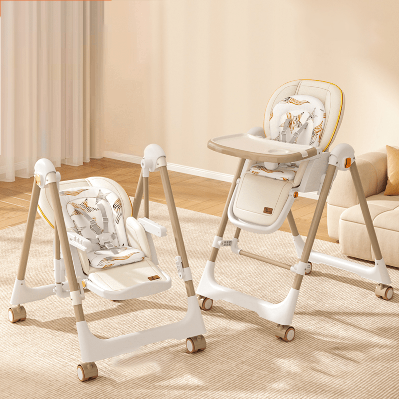 R for Rabbit Marshmallow Smart High Chair - Abstract Beige - HCMMSAB4