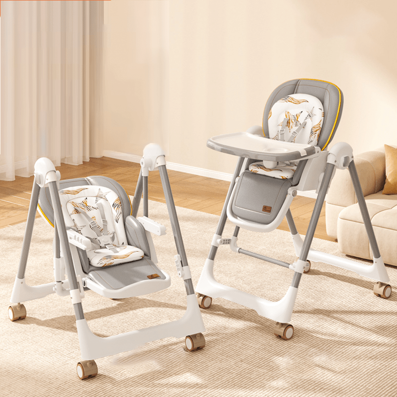 R for Rabbit Marshmallow Smart High Chair - Abstract Grey - HCMMSAG4
