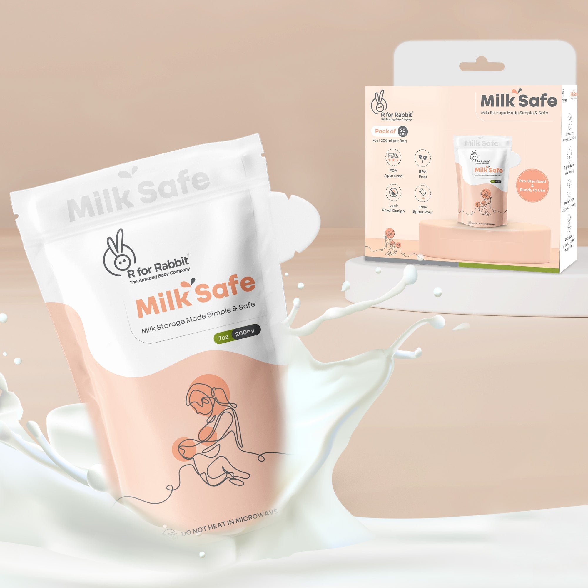 R For Rabbit Milk Safe - MBMSPW1