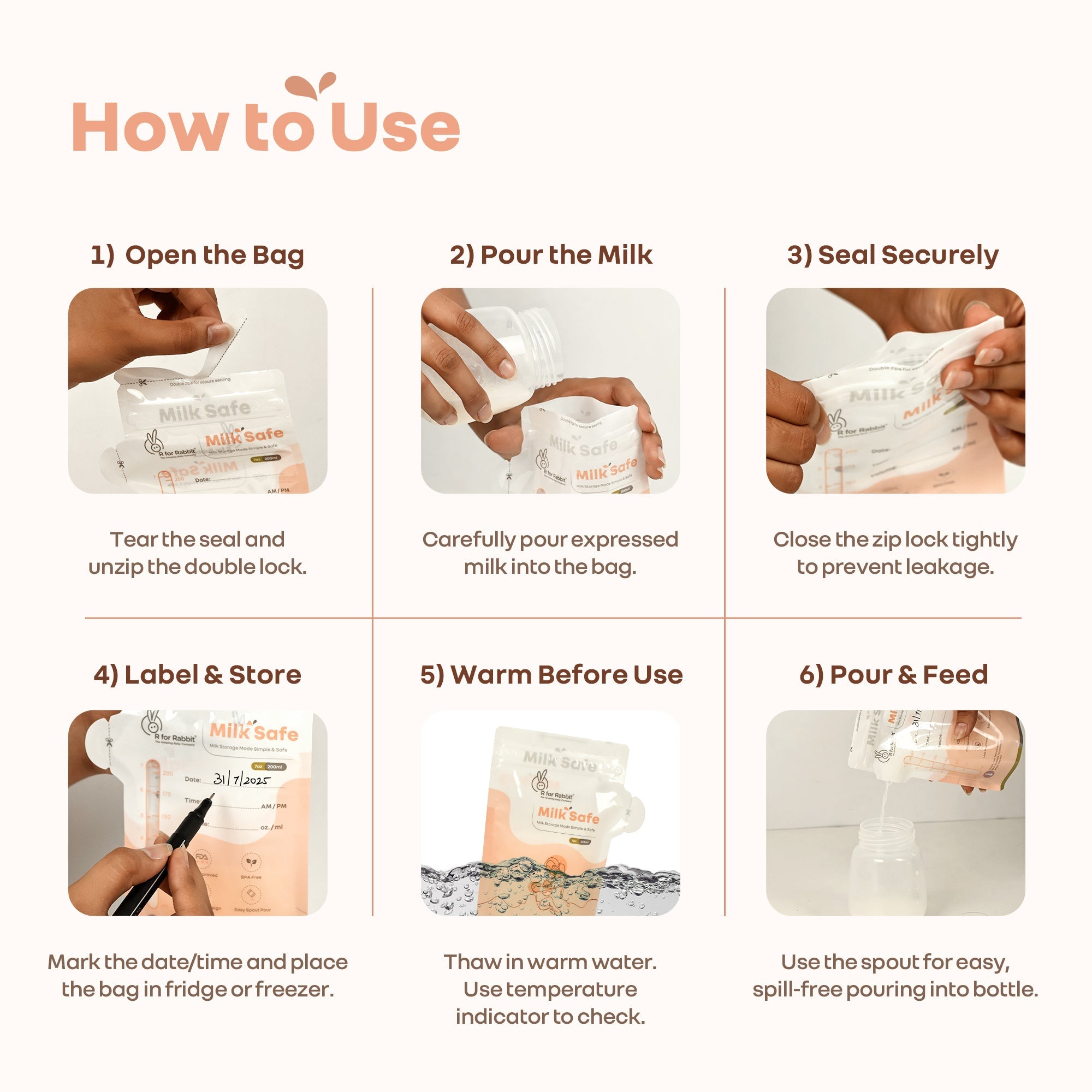 R For Rabbit Milk Safe - MBMSPW1