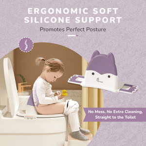 R for Rabbit Minimo fuzzy - Purple - 38 X 11 X 18.5 cm Potty Seat