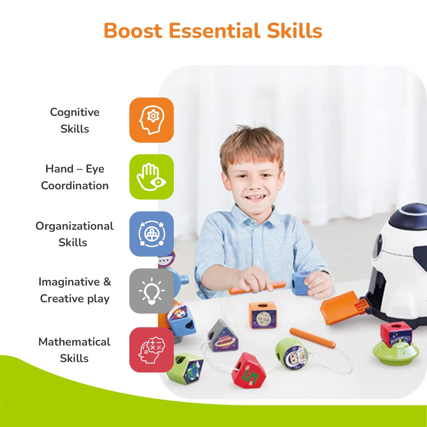 R for Rabbit Orapple Astro - Small Learning and Educational Toys