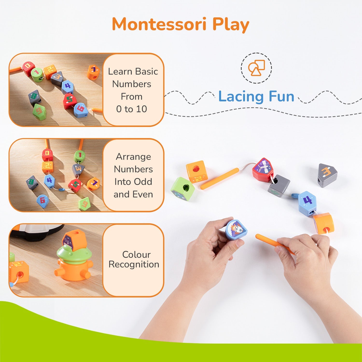 R for Rabbit Orapple Astro - Small Learning and Educational Toys