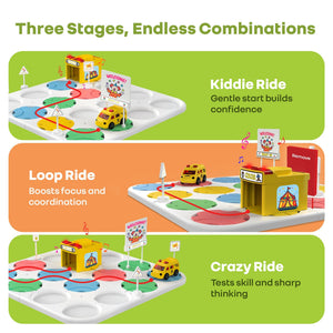 R for Rabbit Orapple Carnival Maze Track Multi 1 Ride ons and Toys - Puzzles