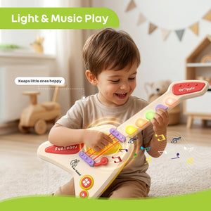 R for Rabbit Orapple Funtunes Musical Guitar Toy (12+ Months) - Musical Toys
