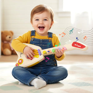 R for Rabbit Orapple Funtunes Musical Guitar Toy (12+ Months) - Musical Toys