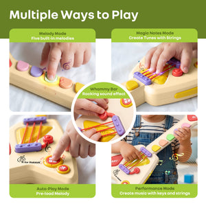 R for Rabbit Orapple Funtunes Musical Guitar Toy (12+ Months) - Musical Toys