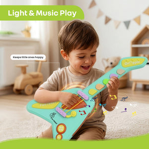 R for Rabbit Orapple Funtunes Musical Guitar Toy (12+ Months) - Musical Toys