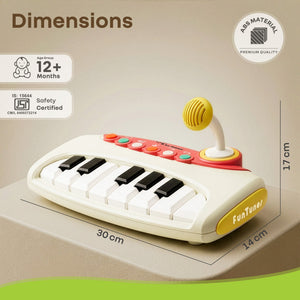R for Rabbit Orapple Funtunes Piano Toy (12+ Months) - Musical Toys