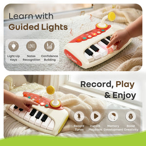 R for Rabbit Orapple Funtunes Piano Toy (12+ Months) - Musical Toys