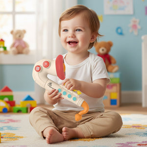 R for Rabbit Orapple Funtunes Saxophone Musical Toy (12+ Months) - Musical Toys