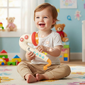 R for Rabbit Orapple Funtunes Saxophone Musical Toy (12+ Months) - Musical Toys
