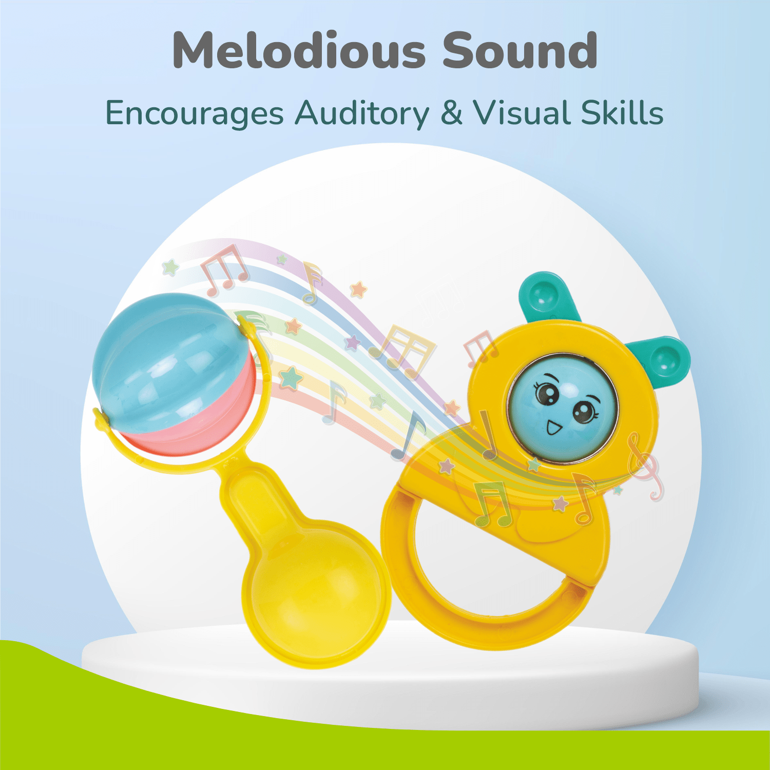 R for Rabbit Orapple Jingle Joy - Rattles