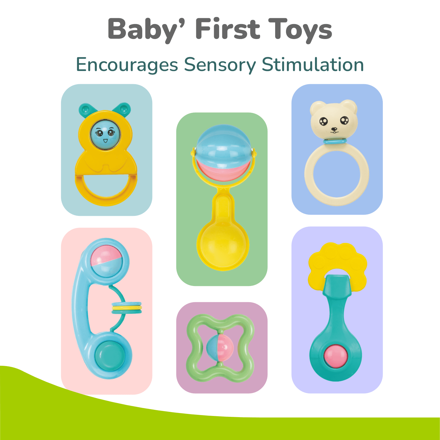 R for Rabbit Orapple Jingle Joy - Rattles