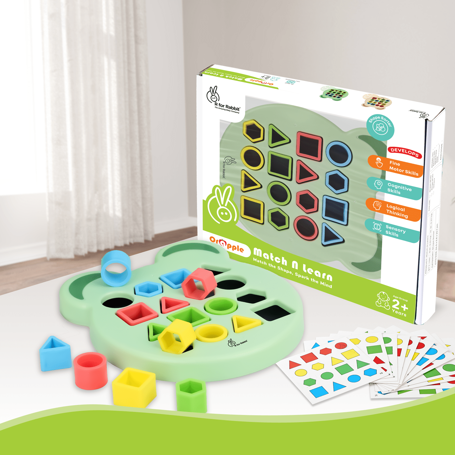 R For Rabbit Orapple Match N Learn - ORMNLGM2