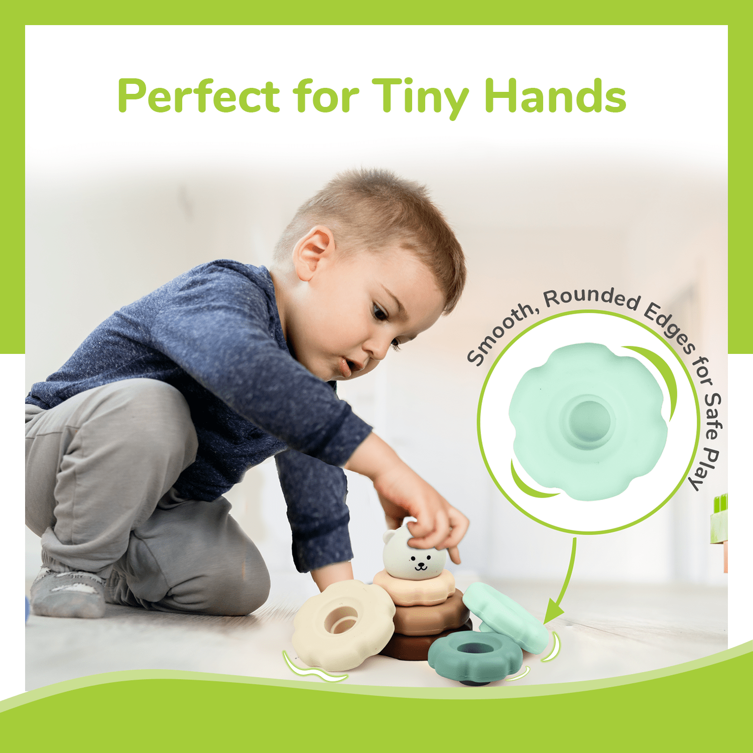 R for Rabbit Orapple Teddy Stacker - Stacker