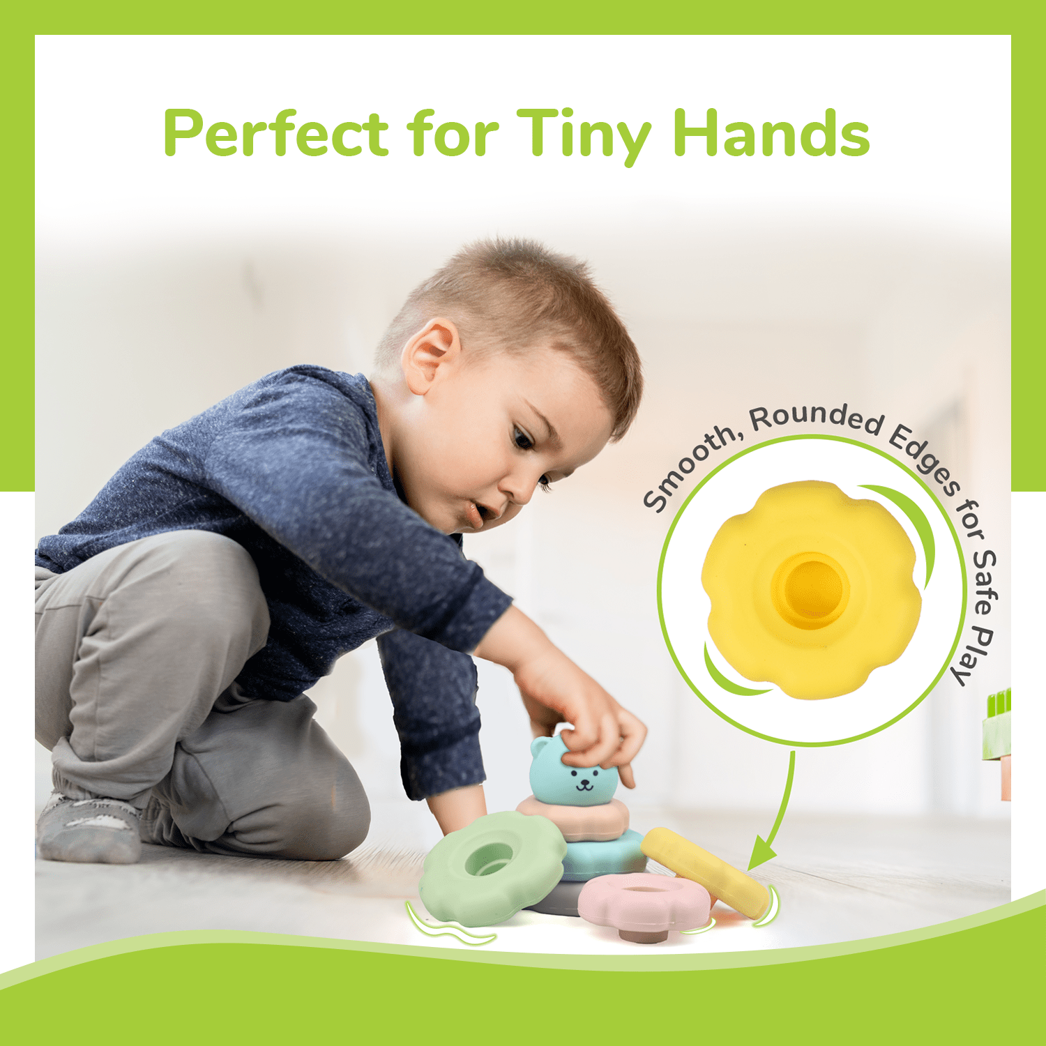 R for Rabbit Orapple Teddy Stacker - Stacker