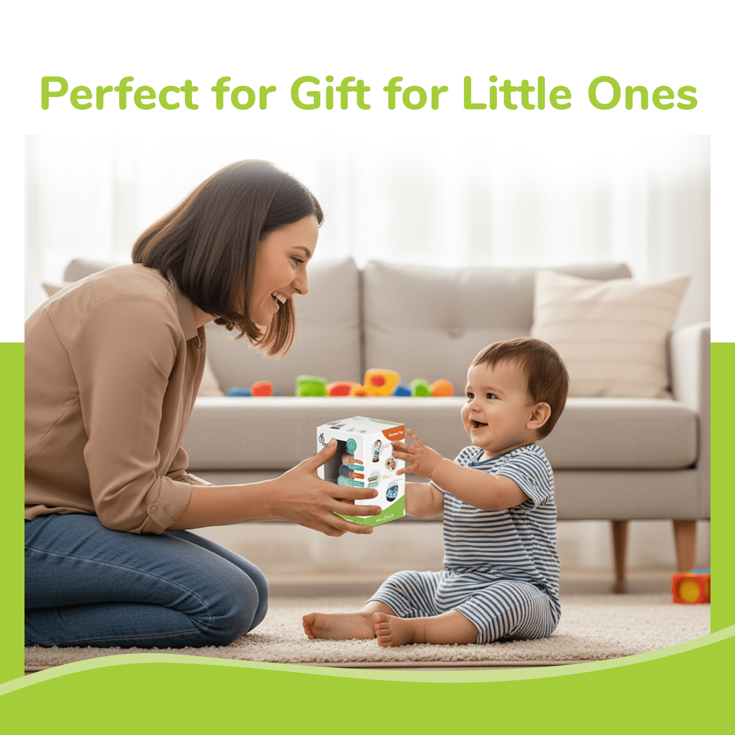 R for Rabbit Orapple Teddy Stacker - Stacker