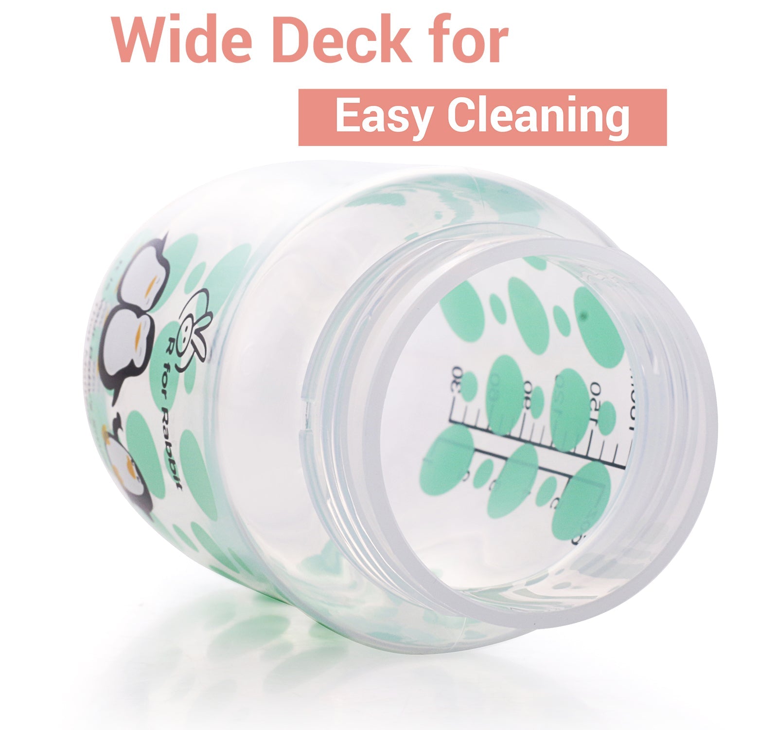 R for Rabbit Penguin - Green - Sippers