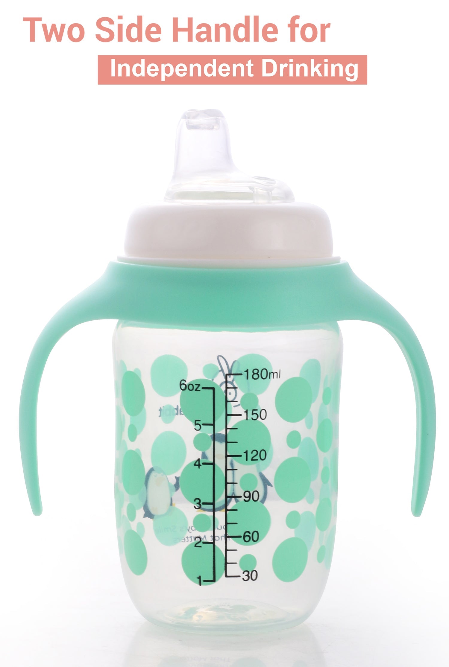 R for Rabbit Penguin - Green - Sippers