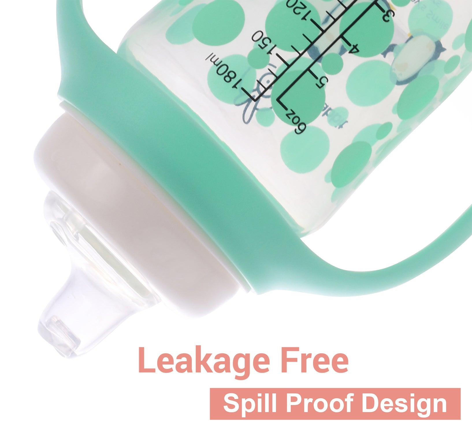 R for Rabbit Penguin - Green - Sippers