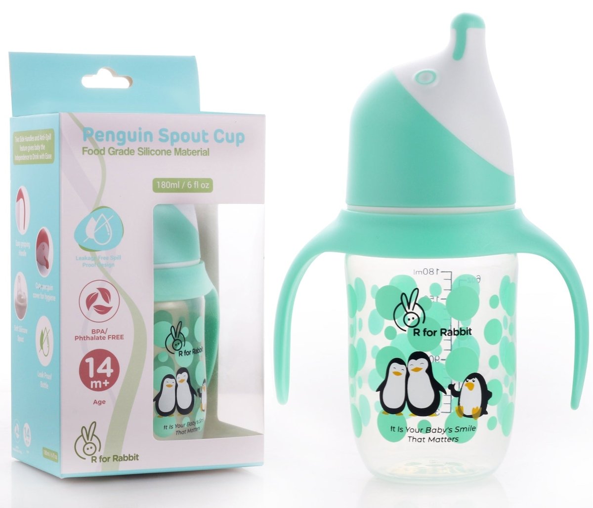 R for Rabbit Penguin- Green - SSPGG01