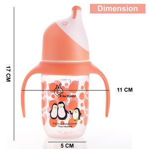 R for Rabbit Penguin - Orange - Sippers