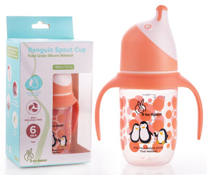 R for Rabbit Penguin - Orange - Sippers