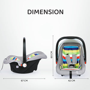 R for Rabbit Picaboo Baby Car Seats Rainbow - ICPBRB1