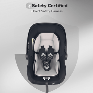 R for Rabbit Picaboo NXG Car Seat Black Grey Baby Gear - Baby Car Safety Seat