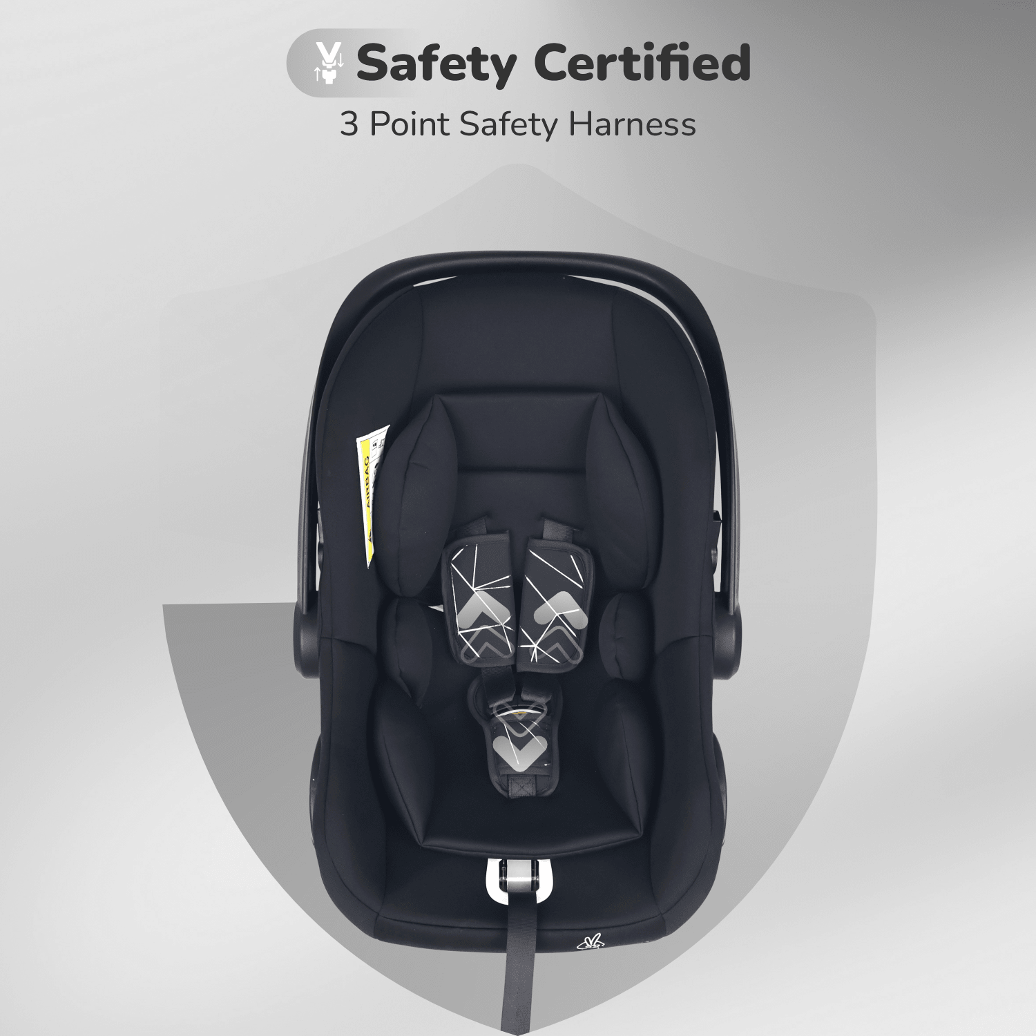 R for Rabbit Picaboo NXG Car Seat Silver Black Baby Gear - Baby Car Safety Seat