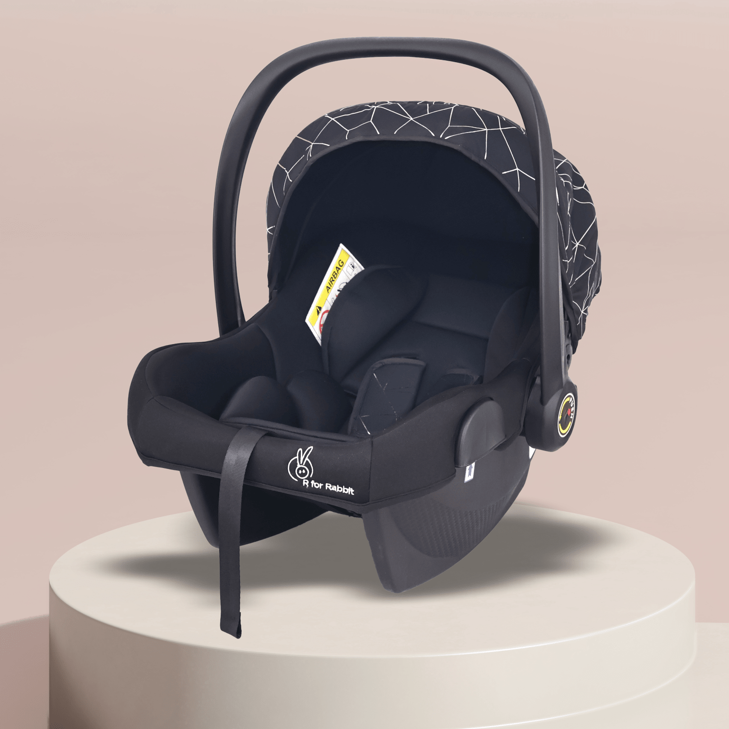 R for Rabbit Picaboo NXG Car Seat Silver Black Baby Gear - Baby Car Safety Seat