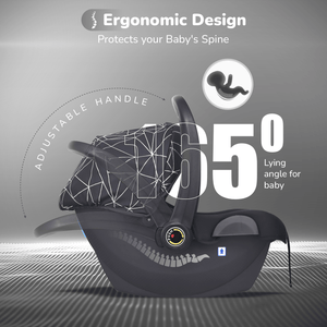 R for Rabbit Picaboo NXG Car Seat Silver Black Baby Gear - Baby Car Safety Seat