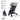 R for Rabbit Pocket Air Stroller - Grey - Baby Stroller & Prams
