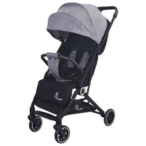R for Rabbit Pocket Air Stroller - Grey - Baby Stroller & Prams