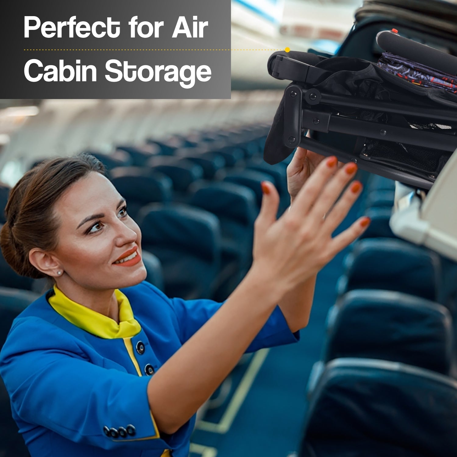 R for Rabbit Pocket Stroller Lite Baby Stroller - Grey - Baby Stroller & Prams