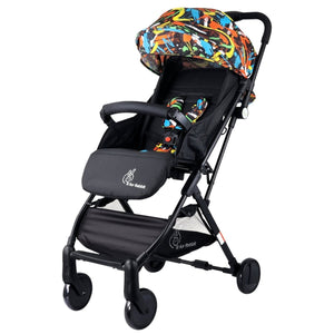 R for Rabbit Pocket Stroller Lite- Black Multi - STPCBM02