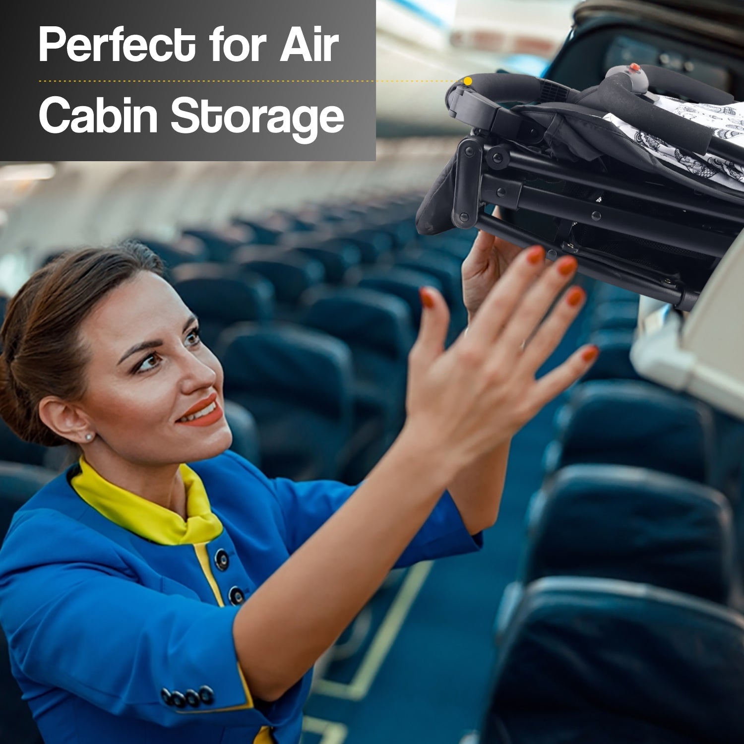 R for Rabbit Pocket Stroller Lite - Black White - Baby Stroller & Prams