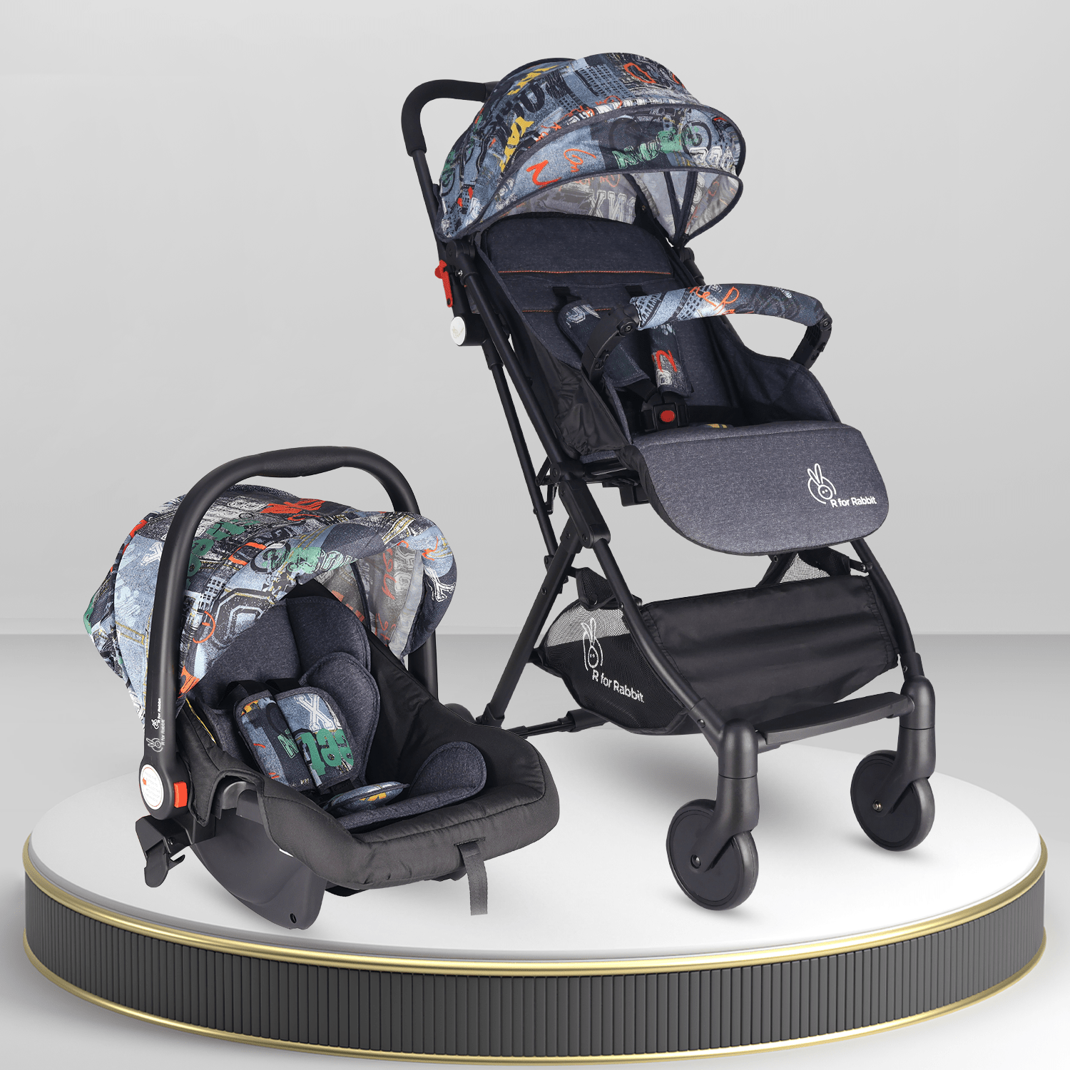 R for Rabbit Pocket Stroller Lite Travel System - TSPLDG01