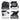 R for Rabbit Poppins Joy Cute Stroller For Kids - Black Grey - Baby Stroller & Prams