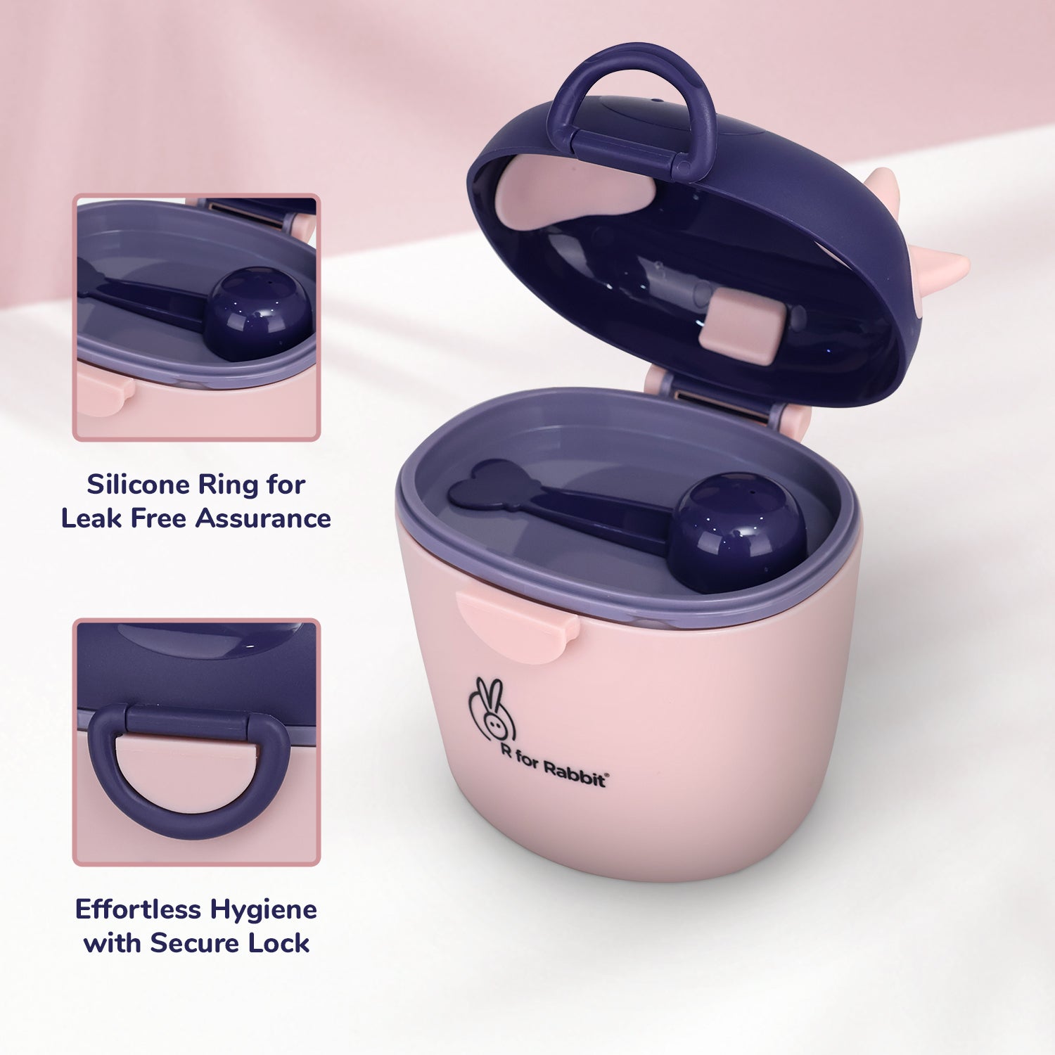 R for Rabbit Portable First Feed Crescent Box - MBFFCG04