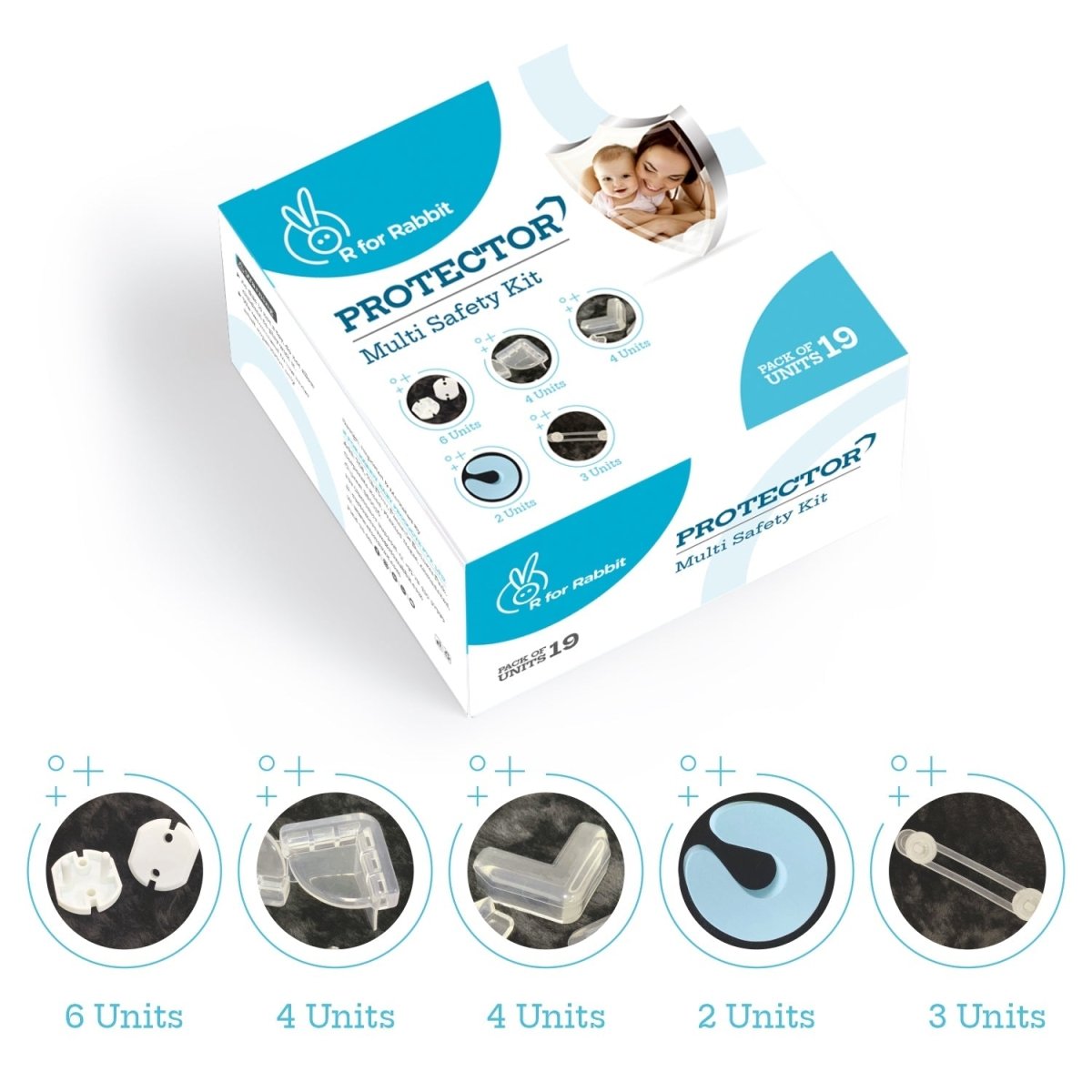 R for Rabbit Protector Multi Safety Kit Multi - MSKPTMU1