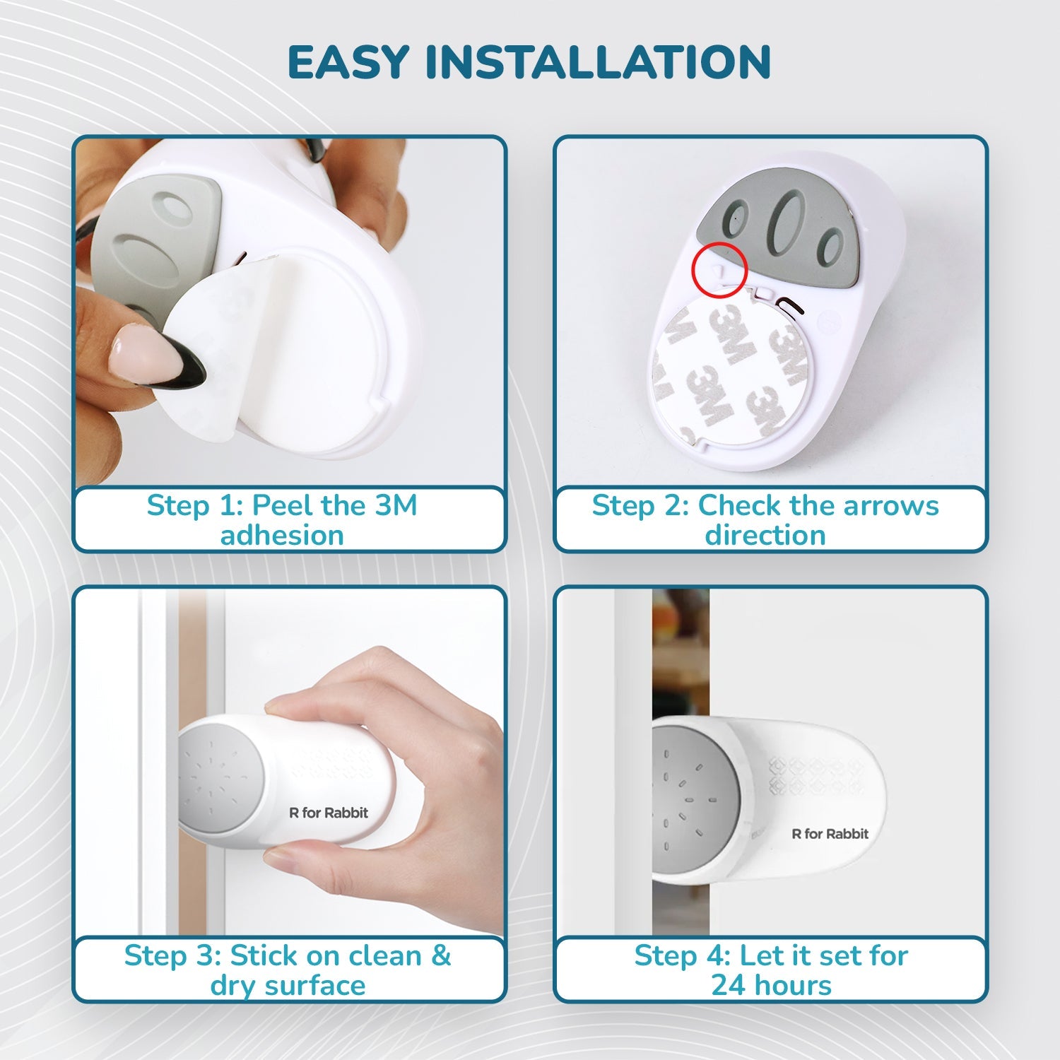 R For Rabbit Protector Plus Door Stopper - SYPPDSW2