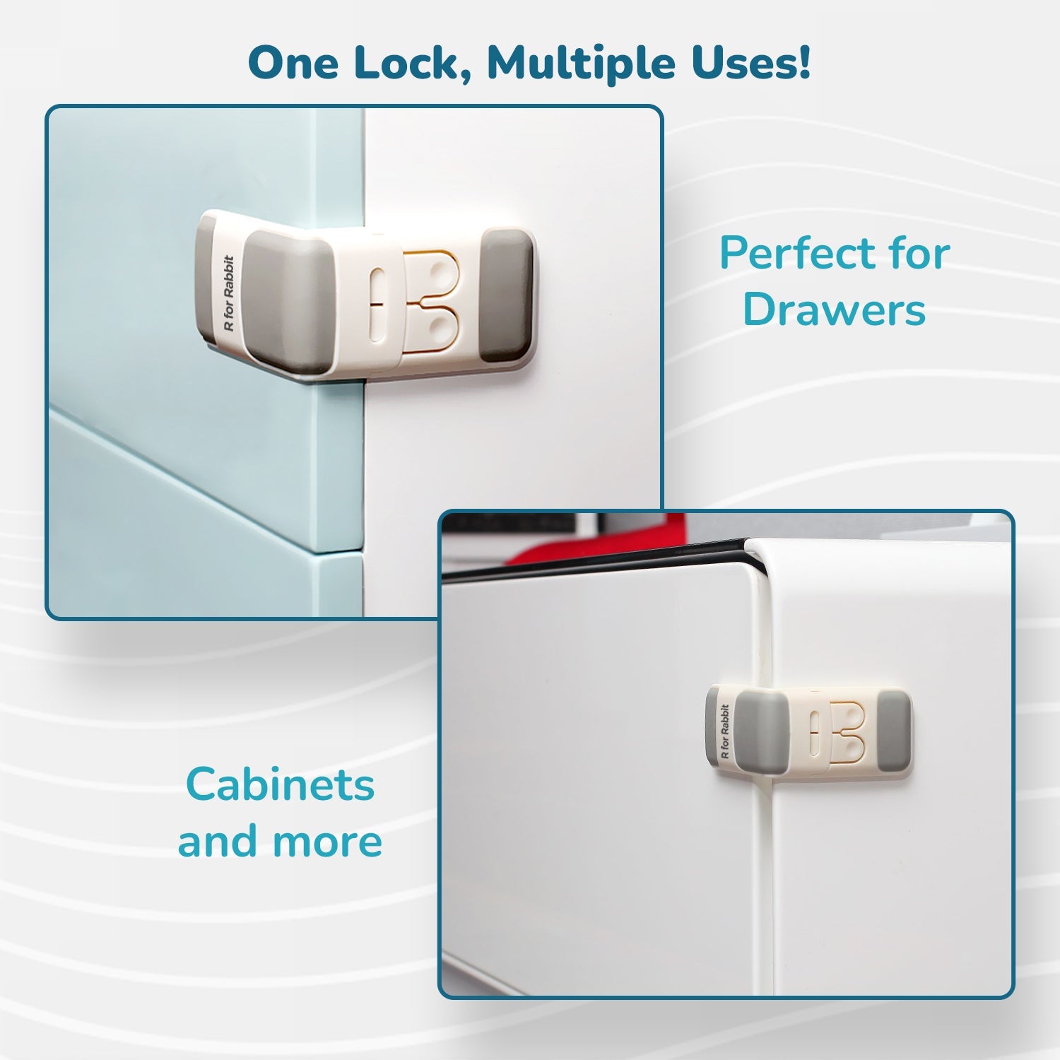 R For Rabbit Protector Plus Drawer Locker - SYPPDLG2